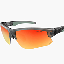 Спортивные очки с диоптриями Demetz Pulsa 2 / Grey / Khaki V. Brown Mirror Orange Cat.3, rx-337/pulsa28269bl74
