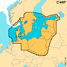 Купить C-map M-EN-T-200-R-MS Skagerrak Kattegat&Baltic Sea Reveal Визитная Карточка  Multicolour 7ft.ru в интернет магазине Семь Футов