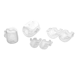 Evia BPC6L Крышка крючка Белая  L (6 pcs) 