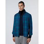 North sails 664357-C002-XL Рубашка с длинным рукавом Regular Голубой Dark Blue / Blue XL