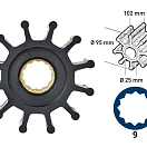 Рабочее колесо / неопрен / 12 лопастей / тип 10