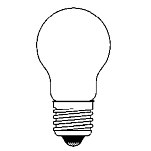 Ancor 639-532025 Medium Screw Bulb AC Белая  Clear 24V 25W 