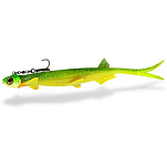 Мягкая приманка Quantum fishing Pelagic Shad Set 3456104 250мм 70г цвет Toxic River