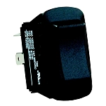Jr products 342-13865 водонепроницаемый выключатель Mom On/Off/Mom On DPDT Reverse Голубой Black