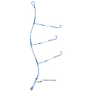Купить Ragot 14RGMCLI01180 Spiral Связанные Крючки Бесцветный 4  7ft.ru в интернет магазине Семь Футов