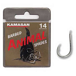 Kamasan HPB660014P Animal Spade Зубчатый Крюк Серебристый 14