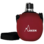 Laken 121FR Алюминиевая канти 1L С неопреновым чехлом и плечевым ремнем Красный Red