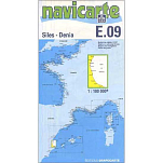 Navicarte 105121209 E09 R-12 Морские карты Силеш-Дения