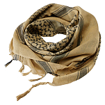 Brandit 7009-191-OS Shemag Шарф Бежевый  Khaki / Black