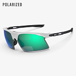 Спортивные очки c диоптриями Scicon Aerobeam Titanium Sunglasses White Matt Polarized Multi Mirror Green, rx-474/ey424208