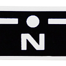 Наклейка, маркировка (R-N-F) Suzuki DF4-140A/DT9.9-40 2113191J00YAY