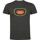 Купить Kruskis CA65500646C075 Футболка с коротким рукавом Fresh Crab Серый Dark Grey 3XL 7ft.ru в интернет магазине Семь Футов