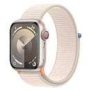 Купить Apple MRHQ3QL/A Watch Series 9 GPS+Cellular Sport Loop 41 Mm  Starlight 7ft.ru в интернет магазине Семь Футов