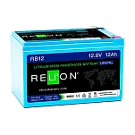 Relion 569-RB12 Литий-ионный аккумулятор LiFePO4 RB12 12V Голубой Light Blue 14.98 x 9.90 x 10.16 cm