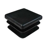 Oem marine REM07042 Заглушка на конце трубки Черный Black 40 x 40 mm