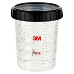 3M PN16001-UNIT мерный стакан PPS 650ml 2 Единицы  Clear