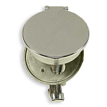 Foresti & suardi 5050119 Ручка люка с ключом  Silver 84 mm 