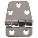 Talamex 43803072 Петля полированная 72x38.5x2 Mm Серый Grey