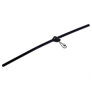 Купить Carp spirit 34CSACC010013 Рукава против запутывания Черный Clear 40 cm  7ft.ru в интернет магазине Семь Футов