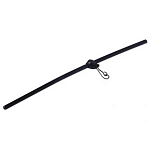Carp spirit 34CSACC010013 Рукава против запутывания Черный Clear 40 cm 