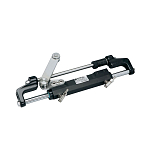 Ultraflex 4344728 UC128-OBF/1 Цилиндр переднего крепления Серебристый Black