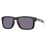 Oakley OO9102-Z555-57 Солнцезащитные очки Holbrook Бесцветный Matte Black Prizm Grey/CAT3
