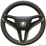 ULTRAFLEXPortofino wheel black 350mm golden spokes, 45.388.02
