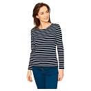 Купить Sea ranch 12-6-213-4017-3xl Футболка с длинным рукавом Antibes Sr Navy / Ecru 30x25x2 7ft.ru в интернет магазине Семь Футов