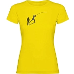 Kruskis 11502302xxls261 Футболка с коротким рукавом Fish Shadow Yellow 30x25x2 2XL
