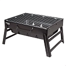 Купить Aktive 63031 Черное прямоугольное складное портативное барбекю 40x28x20 cm Серебристый Multicolor 7ft.ru в интернет магазине Семь Футов