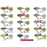 Molix TRST14-46 Trago Spin Tail 24 Mm 7g Многоцветный  46