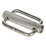 4water AC080140B2 Нержавеющая сталь Clip Пряжка 2 единицы Серебристый Grey 40 mm