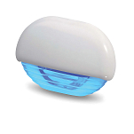 Светодиодная лампа Hella Marine 8560 Easy Fit 2JA 998 560-051 12/24В 0,5Вт 45x31,5мм кабель 100мм IP67 из белого пластика с синим светом