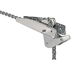 Plastimo 27103 Шарнирный роликовый шкив из нержавеющей стали Silver 300 x 800 mm