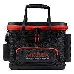 Golden catch 7139320 Сумка для рыболовных снастей Mirrox Bakkan M 25L Black / Orange 40x30x25 36 x 24 x 26 cm