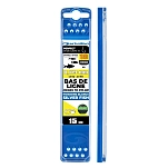 Garbolino GOMAL02300BZH12L15 связанный крючок Perfect Wide Gape R 2300BZ 0.142 mm Clear 12