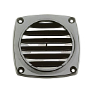 Купить Вентиляционная решётка с фланцем Talamex 78337094 94х94мм из чёрного АБС-пластика 7ft.ru в интернет магазине Семь Футов