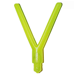 Kolpo 0901020 Standard V Подставка для удилища Подставка для удочки Fluo Yellow