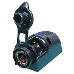 Talamex 14504025 Розетка с крышкой Черный  Black