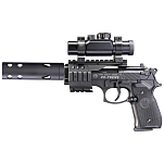 Beretta 103-4190051 M92 FS XX-TREME Co2 Пистолет Для Страйкбола Серебристый Black 4.5 mm Hunt