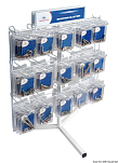 Counter rack w/291 assorted packs, 37.100.00