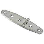 Euromarine 004429 Двойной овальный шарнир из нержавеющей стали Silver 132 x 30 mm
