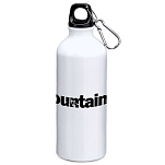 Kruskis MD4049S101S279 Word Mountain 800ml Алюминиевая бутылка Бесцветный White