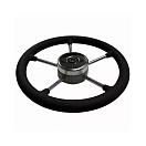 Купить Рулевое колесо Riviera VSO3 Nero 62.00497.00 400 мм из нержавеюшей стали черное 7ft.ru в интернет магазине Семь Футов