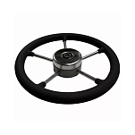Рулевое колесо Riviera VSO3 Nero 62.00497.00 400 мм из нержавеюшей стали черное