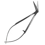 Baetis 8232 Кривые ножницы Серебристый Black