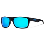 Pelagic MSG13200-ZZ31-OS поляризованные солнцезащитные очки Fish Taco Matte Black Sunrise Mirror Polarized