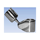 Купить Кронштейн скользящий для рамы тента Haice Ball Jaw Slide 73783* Ø25мм(1") c шарнирным креплением из нержавеющей стали AISI316 7ft.ru в интернет магазине Семь Футов