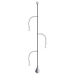 Expert predator 2045508 связанный крючок Surfcasting Ready Серебристый Grey 8