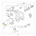 Vetus SET40131 12V/3W Лампочка